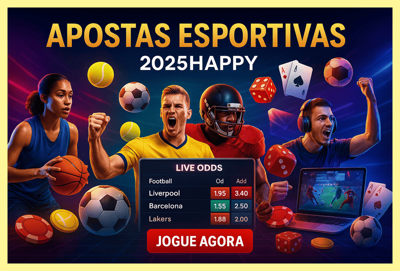 Aposte em apostas esportivas no cassino online 2025HAPPY